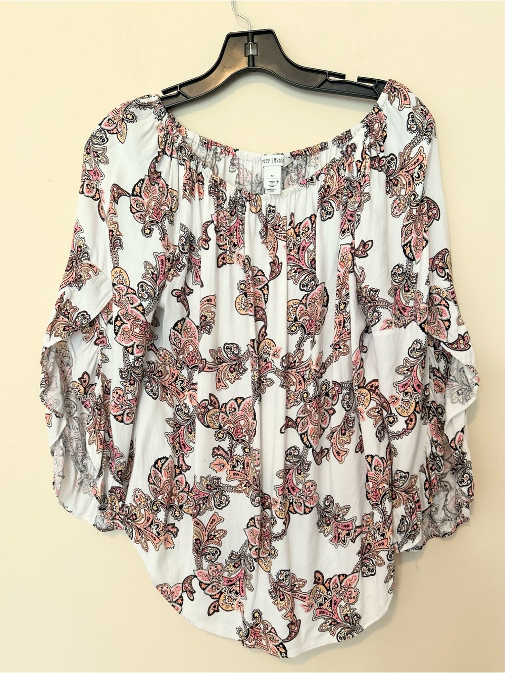 White House/ Black Market Floral Paisley
